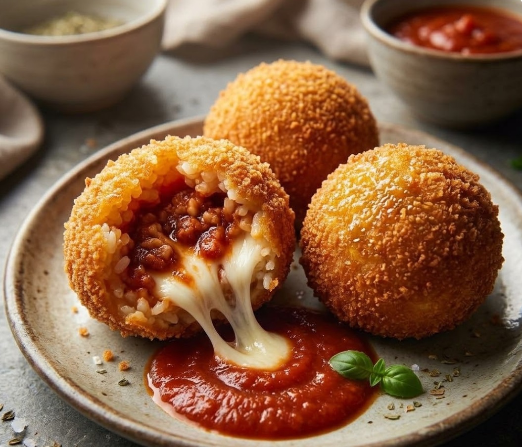Arancini e Supplì in Friggitrice ad Aria (Cuore Filante, No Fritto)