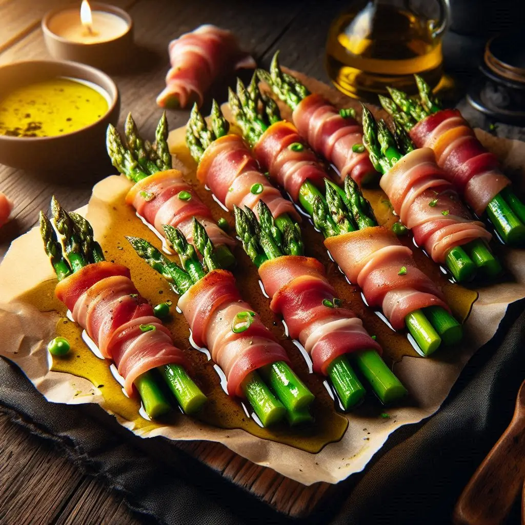 Asparagi e Prosciutto Crudo (Antipasto Gourmet Croccante)