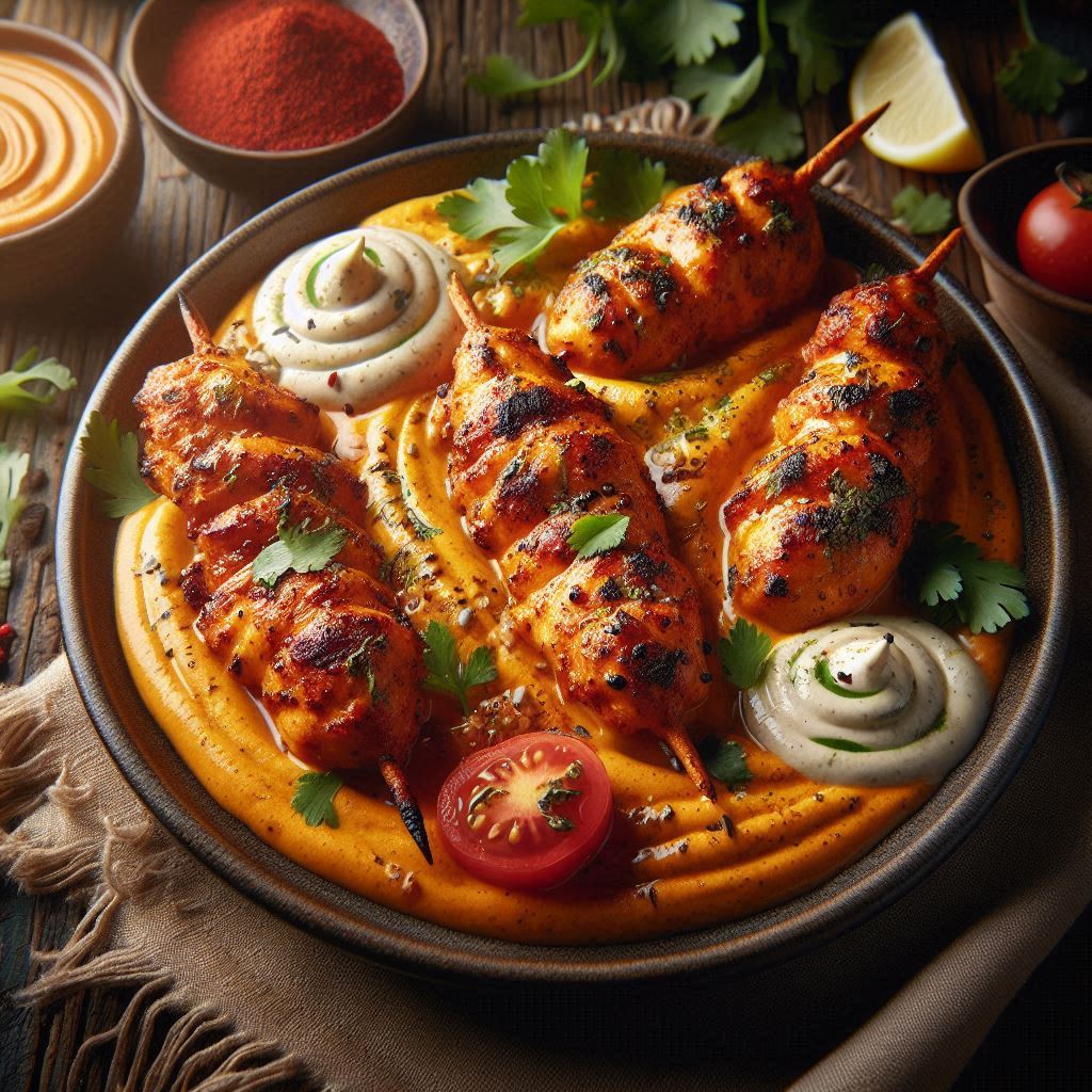 Fusi di Pollo Tikka Masala (Morbidi e Speziati in Friggitrice ad Aria)