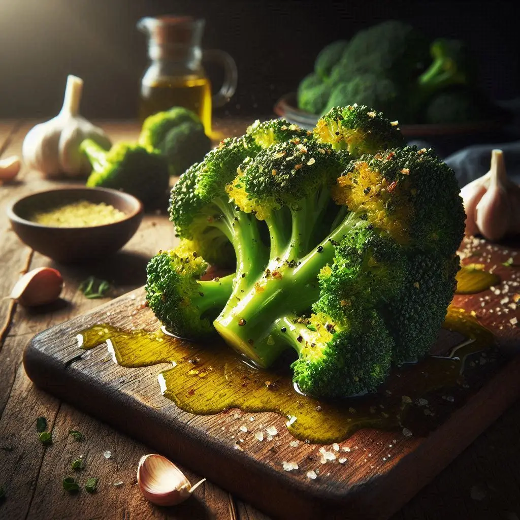 Broccoli all'Aglio (Dorati e Saporiti in Friggitrice ad Aria)