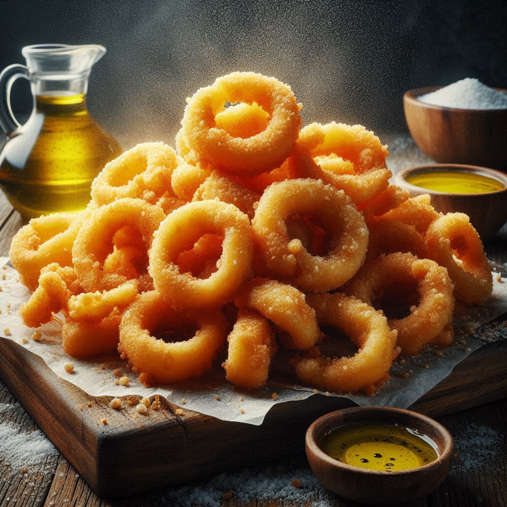 Anillas de Calamar al Punto de Sal