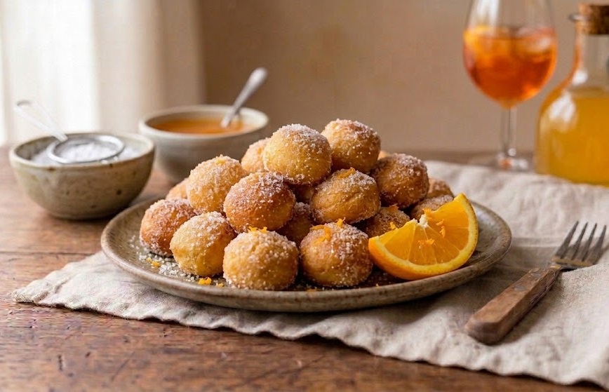 Castagnole alla Ricotta in Friggitrice ad Aria (Soffici e Senza Olio)