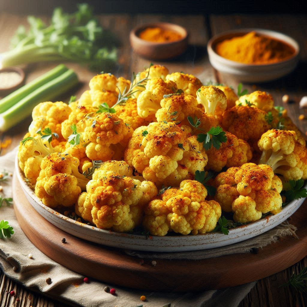 Cavolfiore alla Curcuma (Speziato e Dorato)