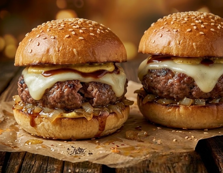 Mini Cheeseburger in Friggitrice ad Aria (Snack Goloso e Veloce)