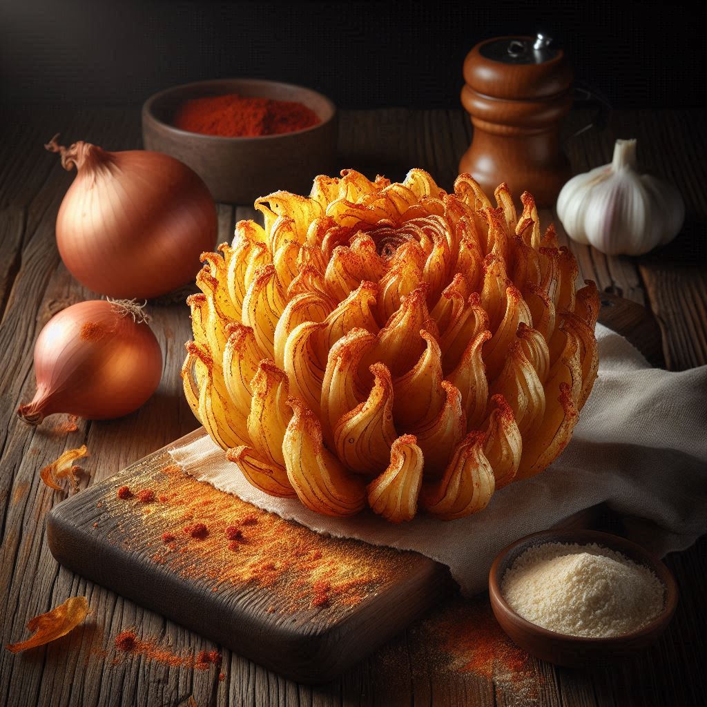 Blooming Onion (La Cipolla a Fiore in Friggitrice ad Aria)