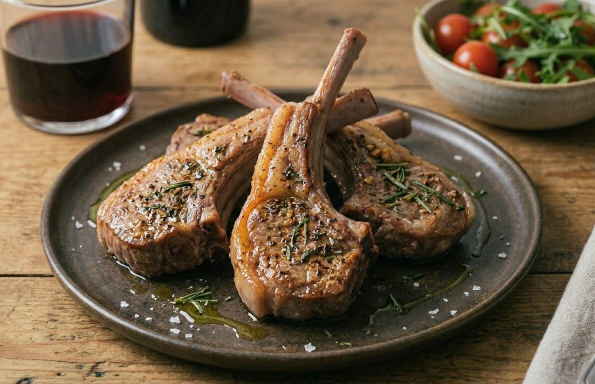 Costolette di Agnello in Friggitrice ad Aria (Tenerissime!)