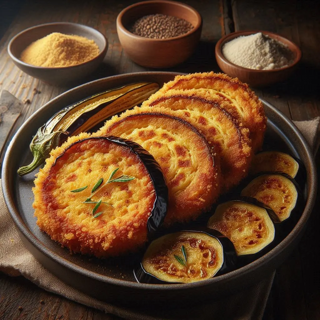 Cotolette di Melanzana in Friggitrice ad Aria (Vegetariane e Croccanti)