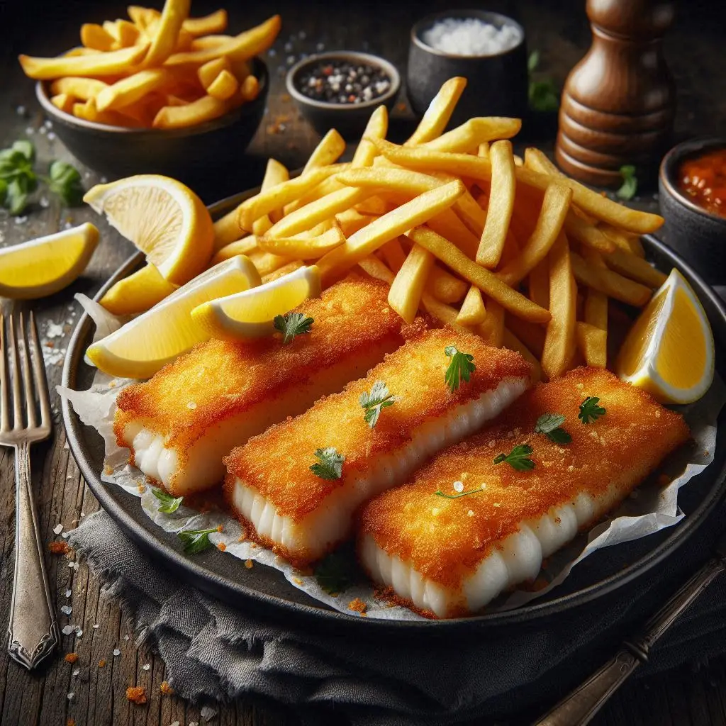 Fish & Chips Leggero (Merluzzo Croccante in Friggitrice ad Aria)