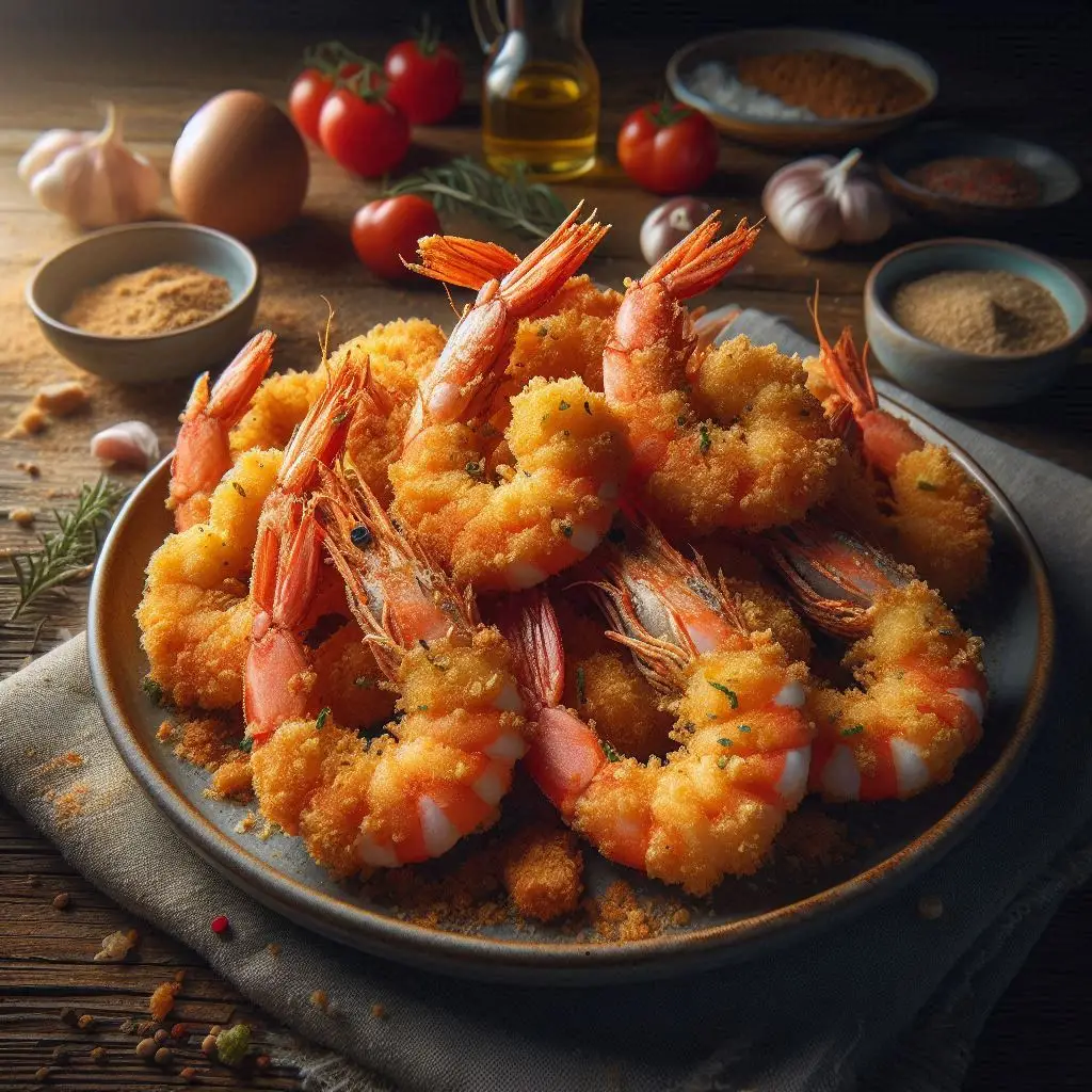 Gamberi al Cocco (Croccanti e Tropicali in Friggitrice ad Aria)