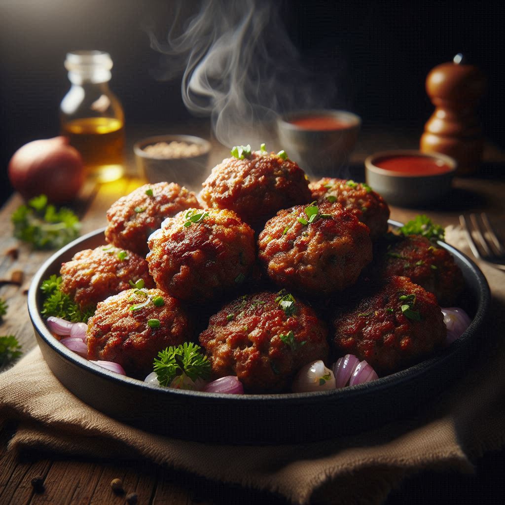 Middle Eastern Beef Kofta Skewers