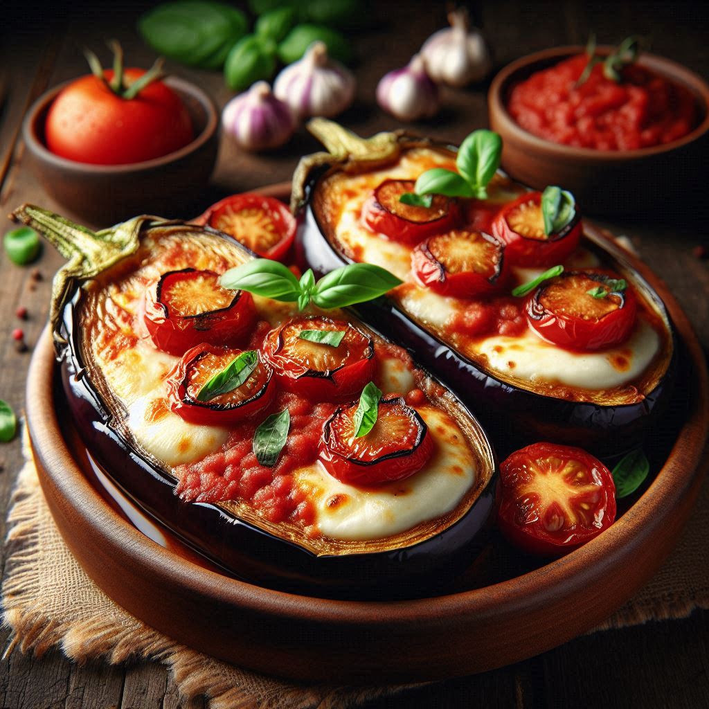 Melanzane alla Parmigiana (Farcite e Filanti)