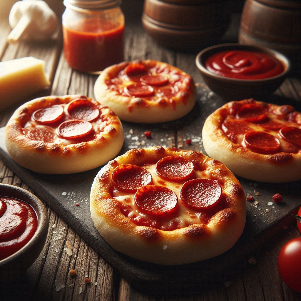 Mini Pizza Pepperoni (Croccantezza da Pizzeria)