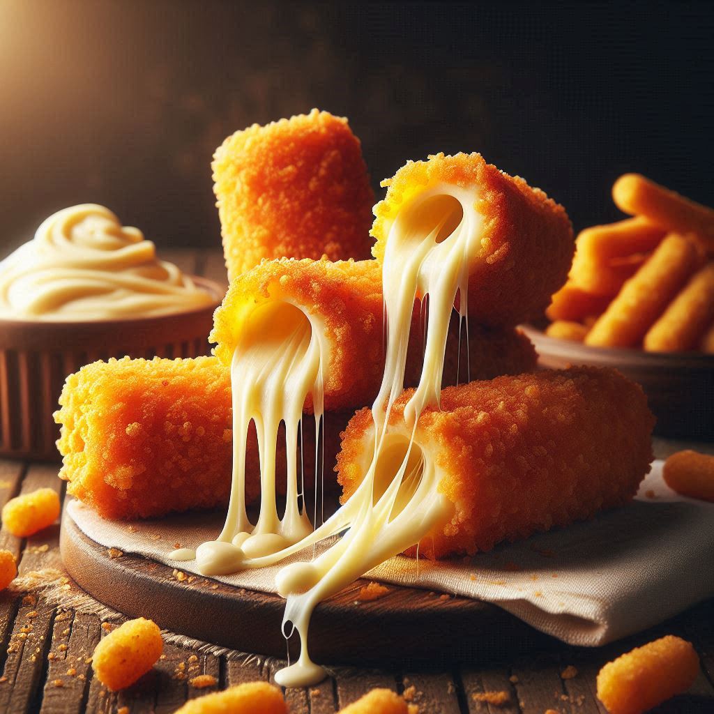 Mozzarella Bites (Cubetti Filanti in Friggitrice ad Aria)