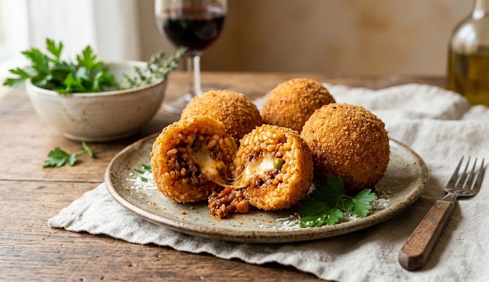 Olive all'Ascolana in Friggitrice ad Aria (Croccanti e Leggere)