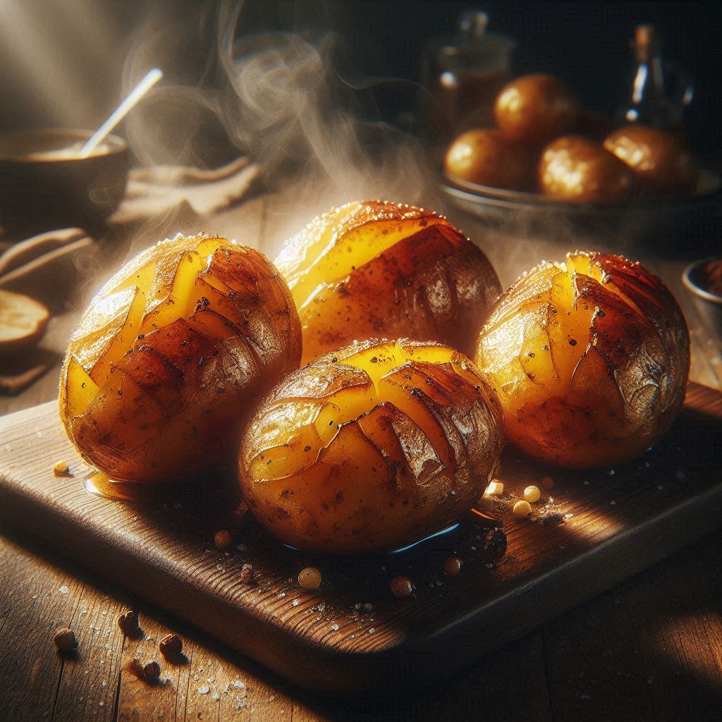 Patate Intere con Buccia (Morbide e Rustiche in Friggitrice ad Aria)