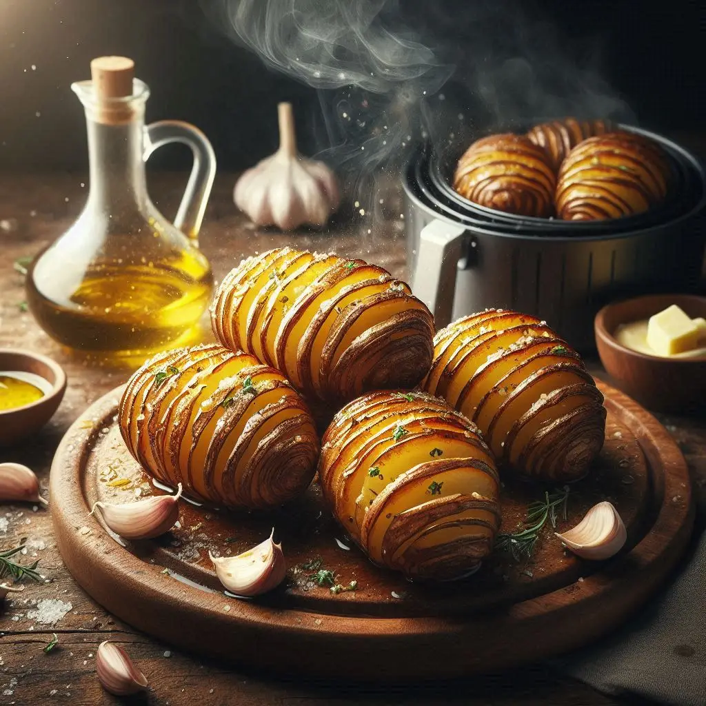 Patate Hasselback (Scenografiche e Gustose in Friggitrice ad Aria)