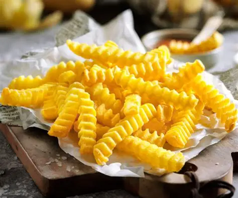 Patate Ondulate Surgelate in Friggitrice ad Aria (Doratura Uniforme)