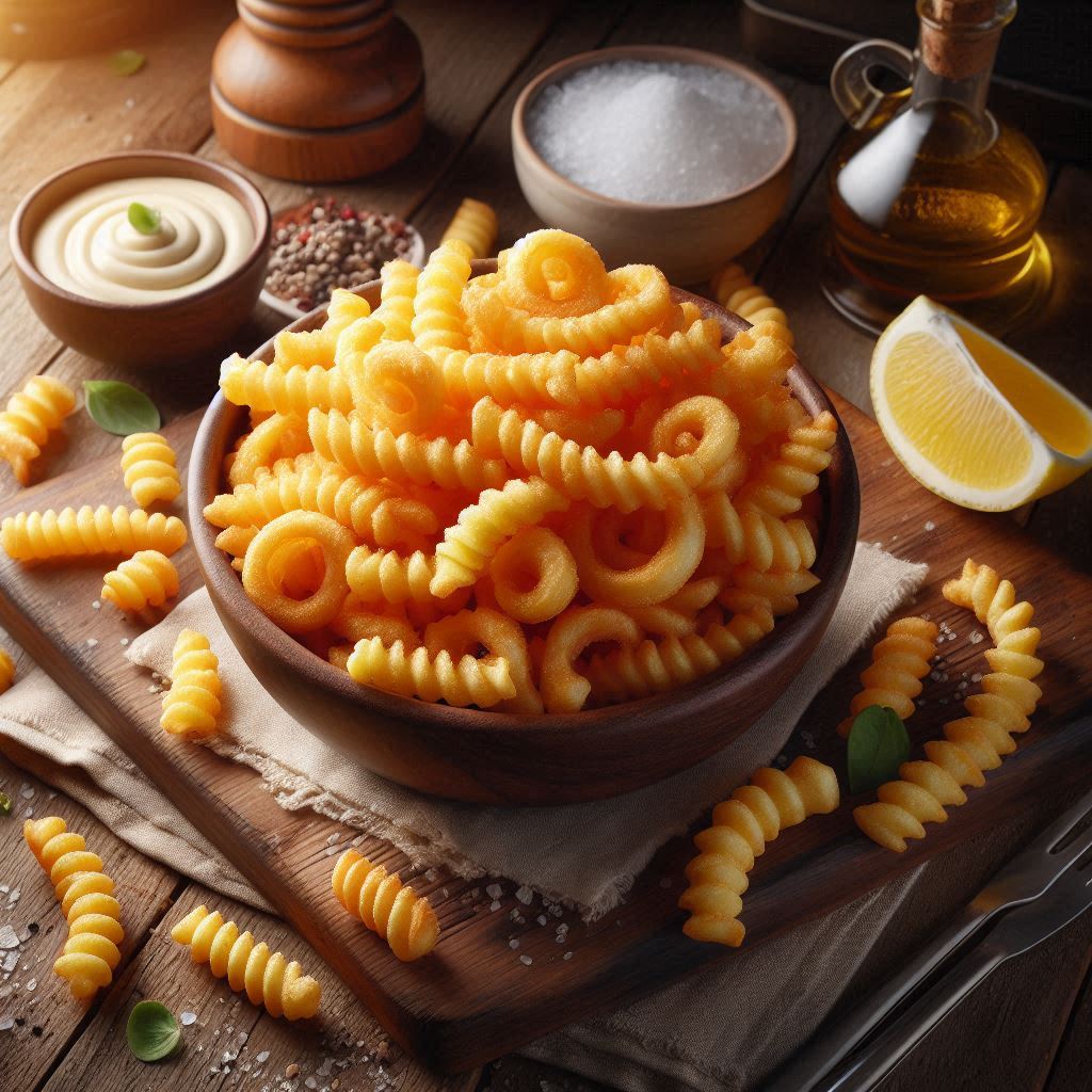 Patate a Spirale (Effetto Luna Park in Friggitrice ad Aria)