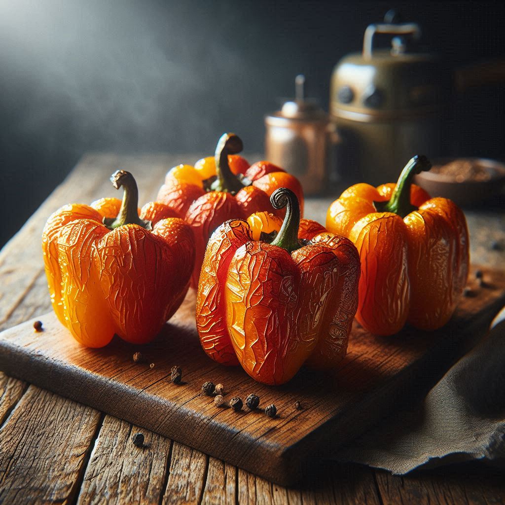 Peperoni Arrostiti (Facili da Pelare in Friggitrice ad Aria)