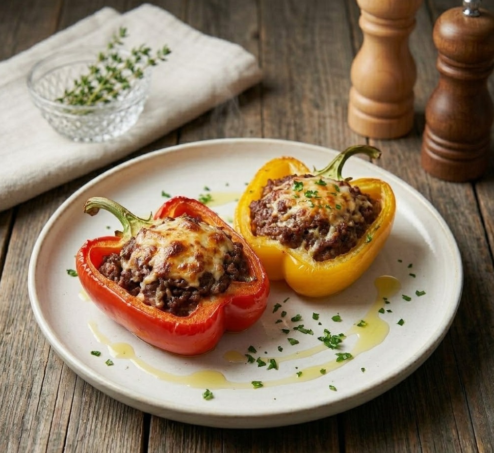 Peperoni Ripieni in Friggitrice ad Aria (Ricetta Veloce e Saporita)