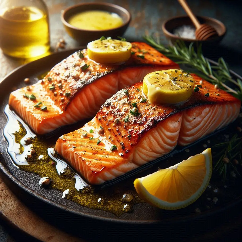 Salmone Burro e Limone (Raffinato e Veloce in Friggitrice ad Aria)