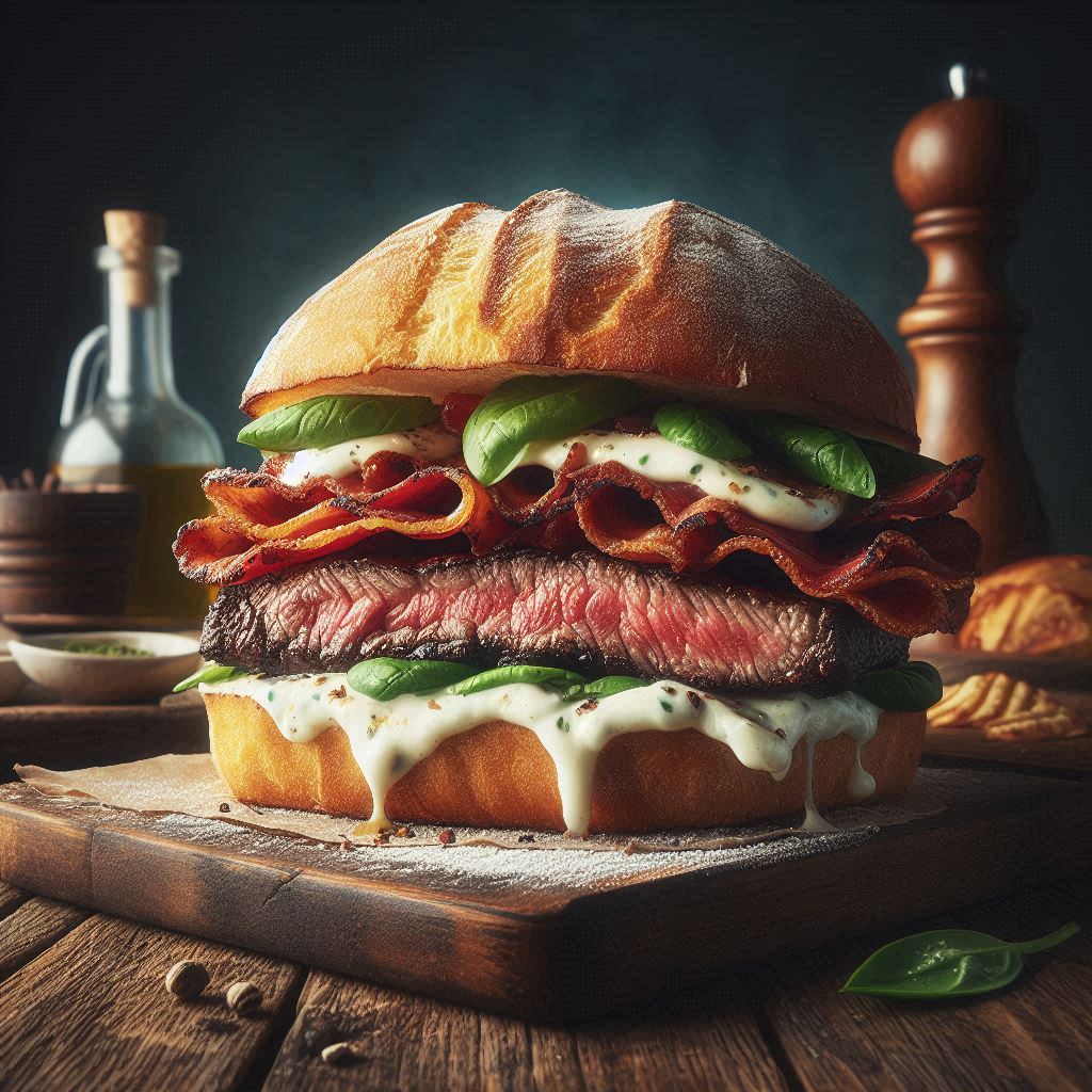 Steak & Horseradish Toasted Sandwich