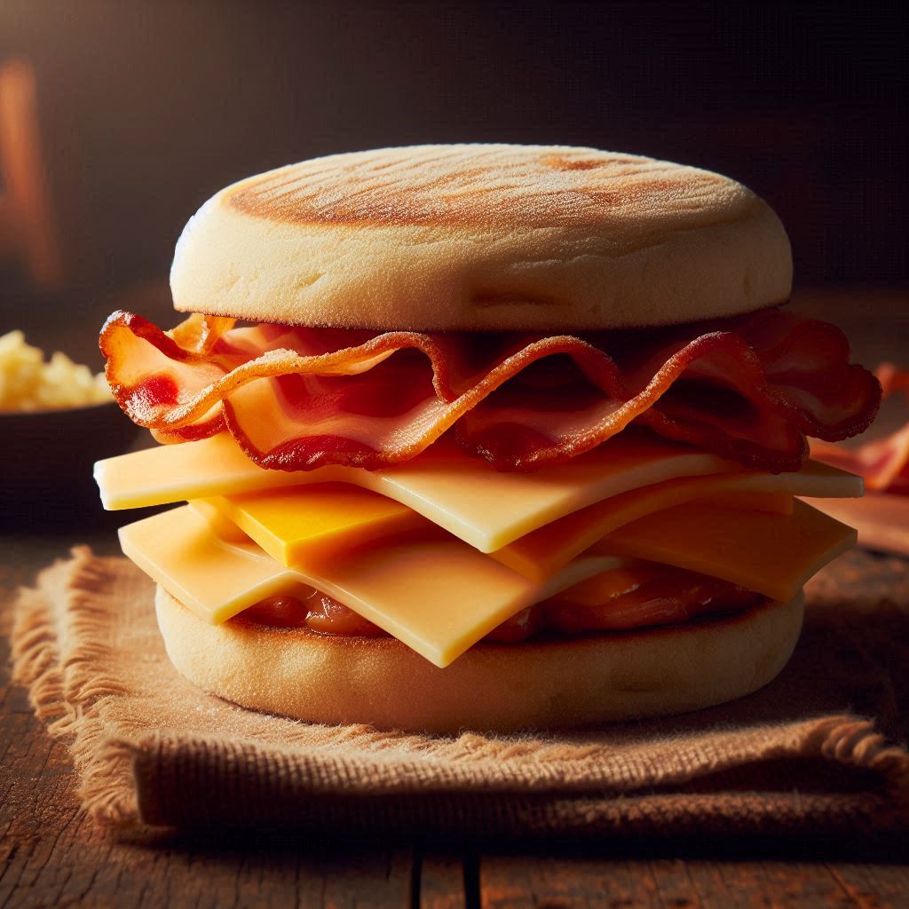 English Muffin Breakfast Sandwich (Come al Fast Food, ma Sano)