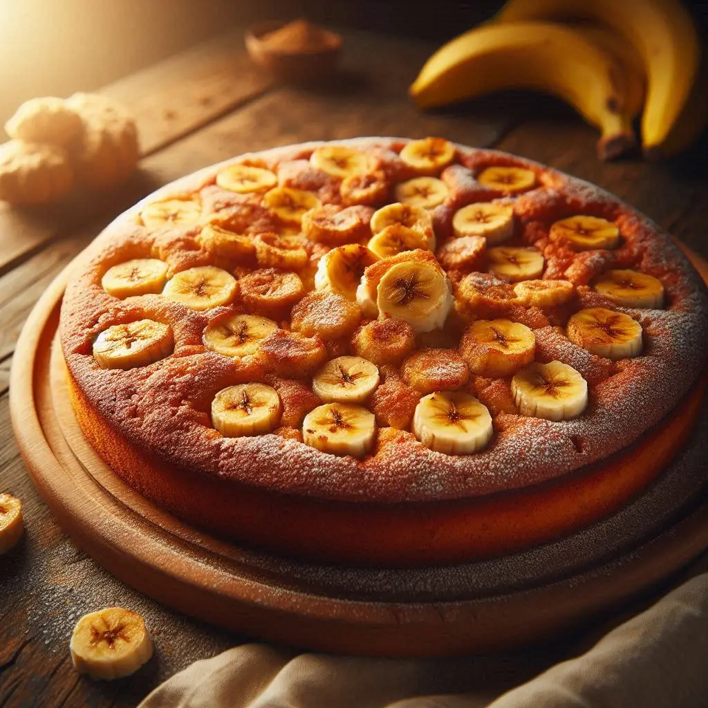 Torta Banana e Mascarpone (Soffice e Naturalmente Dolce)