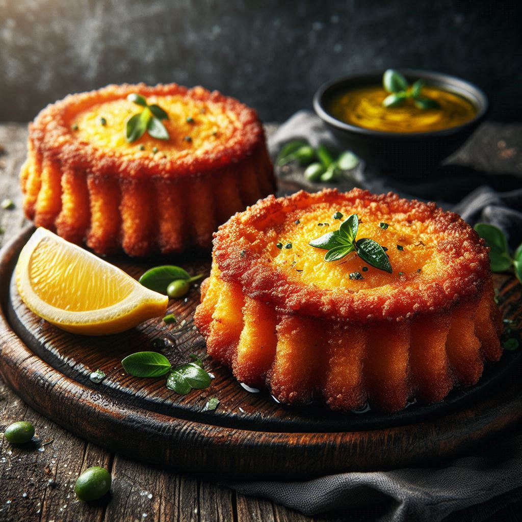 Crispy Golden Fish Cakes