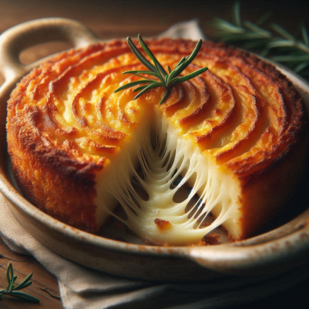 Sformato di Patate e Provola (Cuore Filante Affumicato)